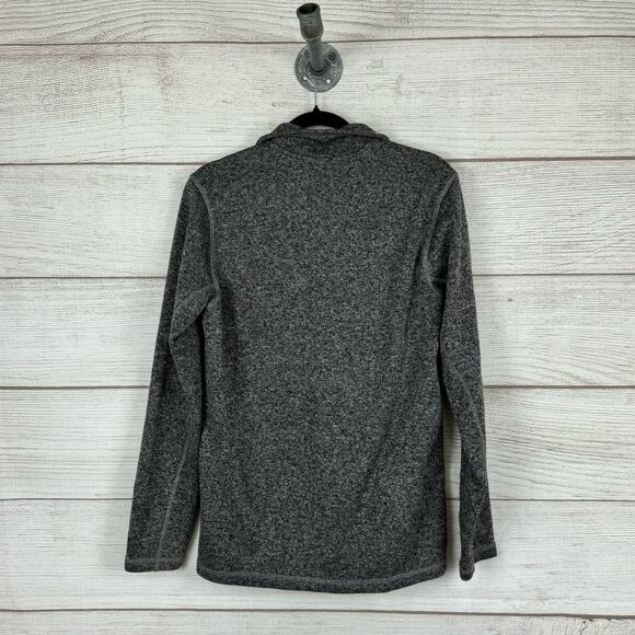 Eddie Bauer Men's Purple Gray Heather Pullover Quarter Snap Jacket Size Small - Picture 9 of 9